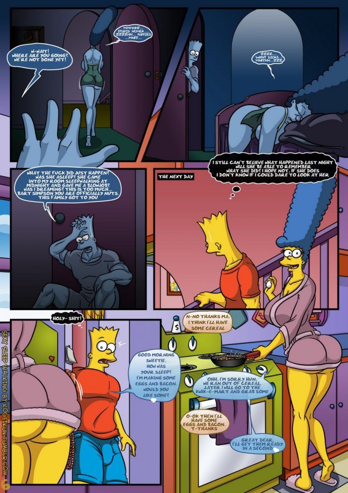 The Simpsons Sexy Sleep Walking-07