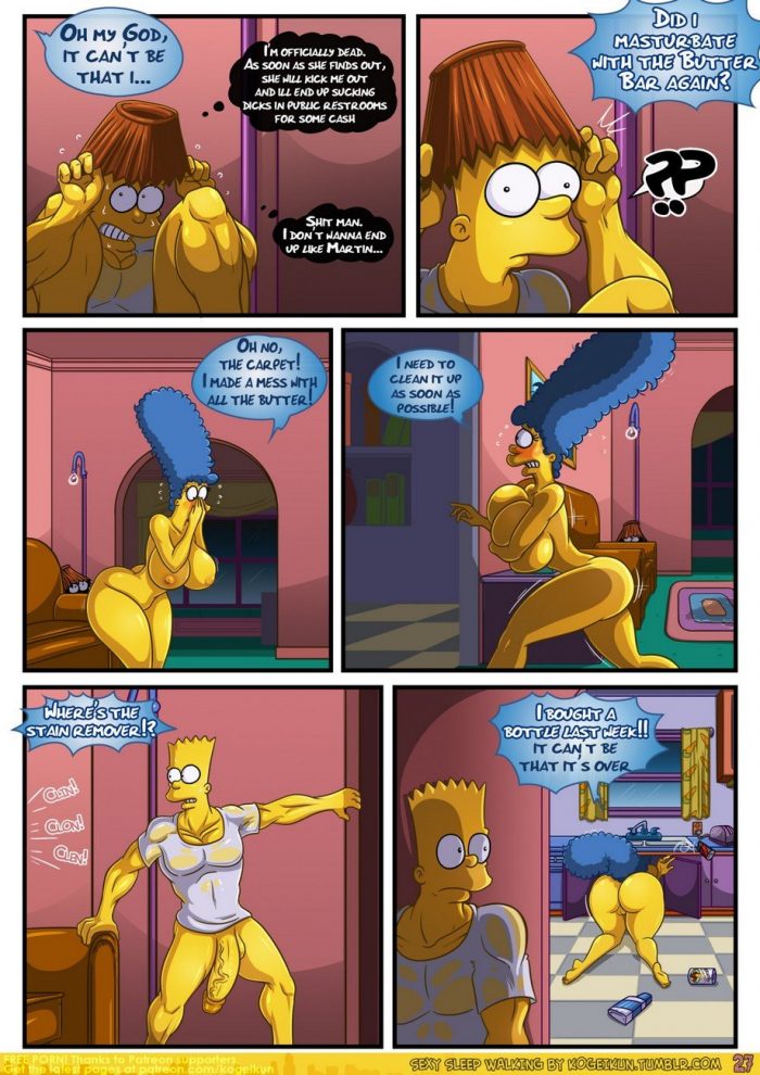 The Simpsons Sexy Sleep Walking-28