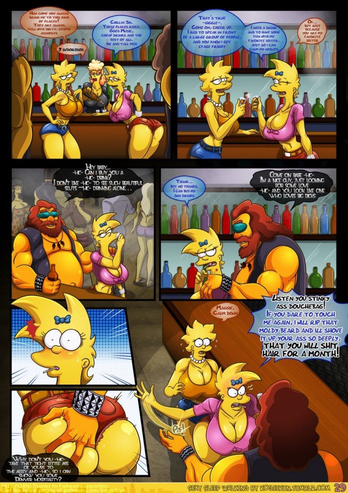 The Simpsons Sexy Sleep Walking-30