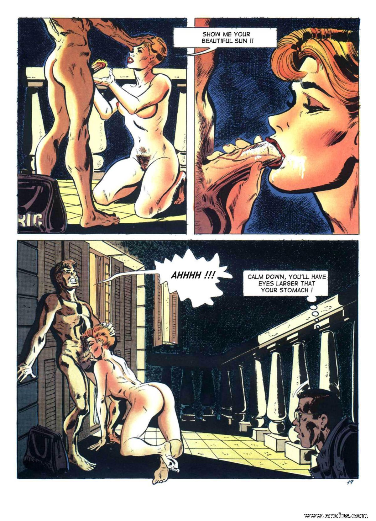 Classic comics porn