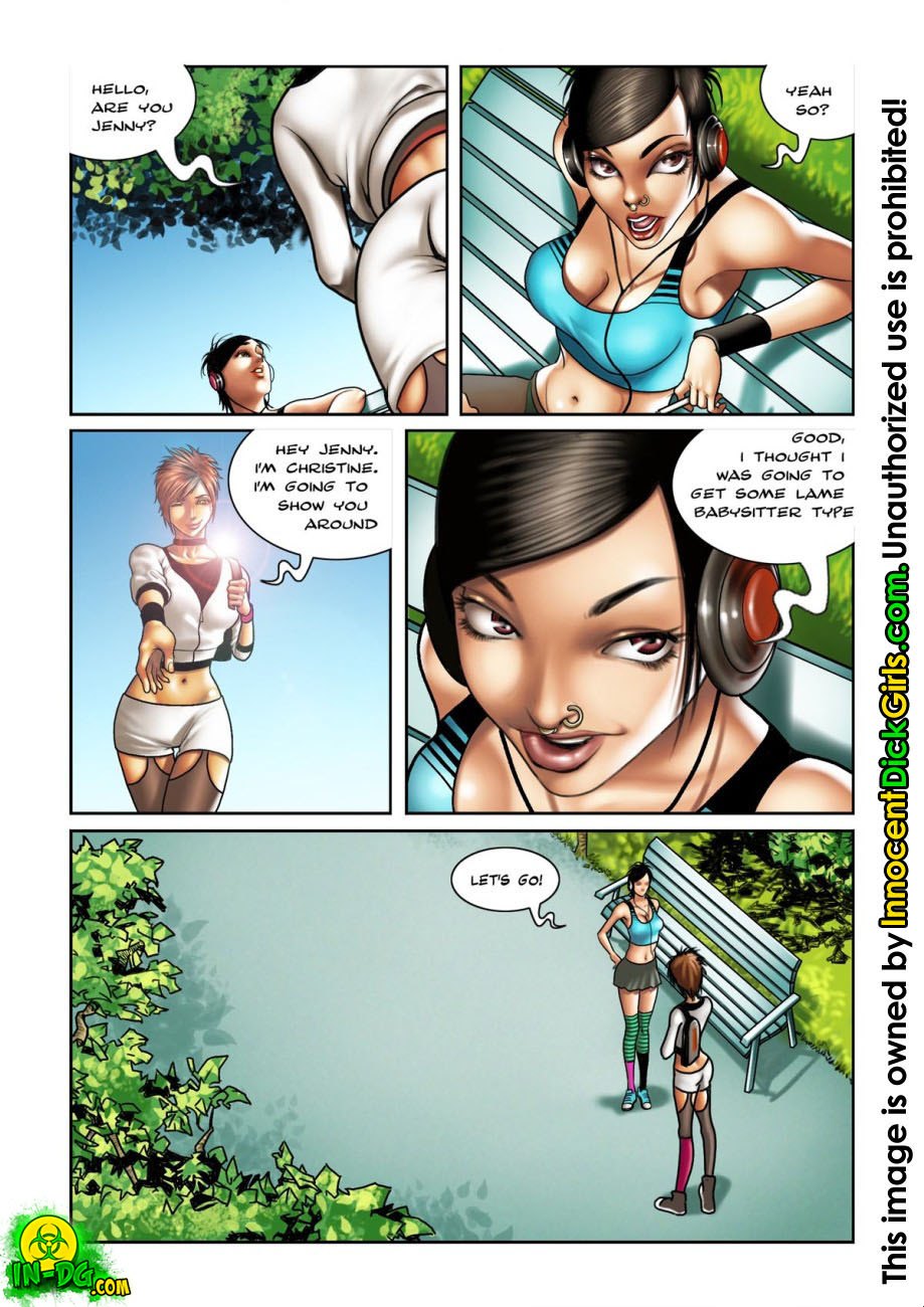 Innocent Dickgirls â€“ Emo Jenny | Top Hentai Comics