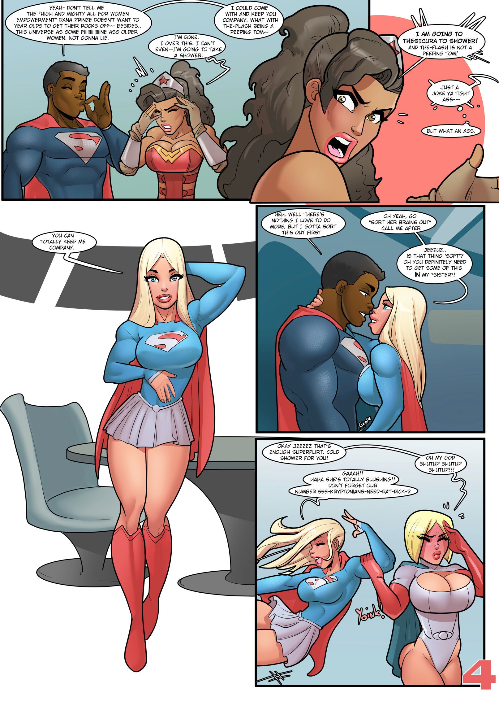 Diana Comic Porn - Calvin and Diana in What That Ass Do | Top Hentai Comics