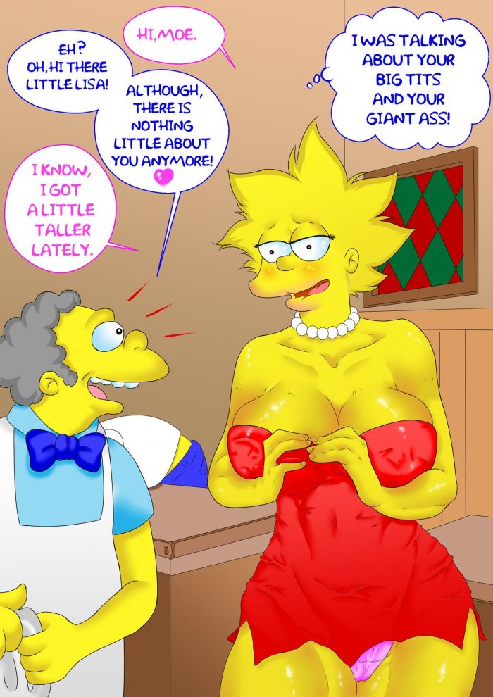 CopyCat Moe is My Boyfriend The Simpsons-03