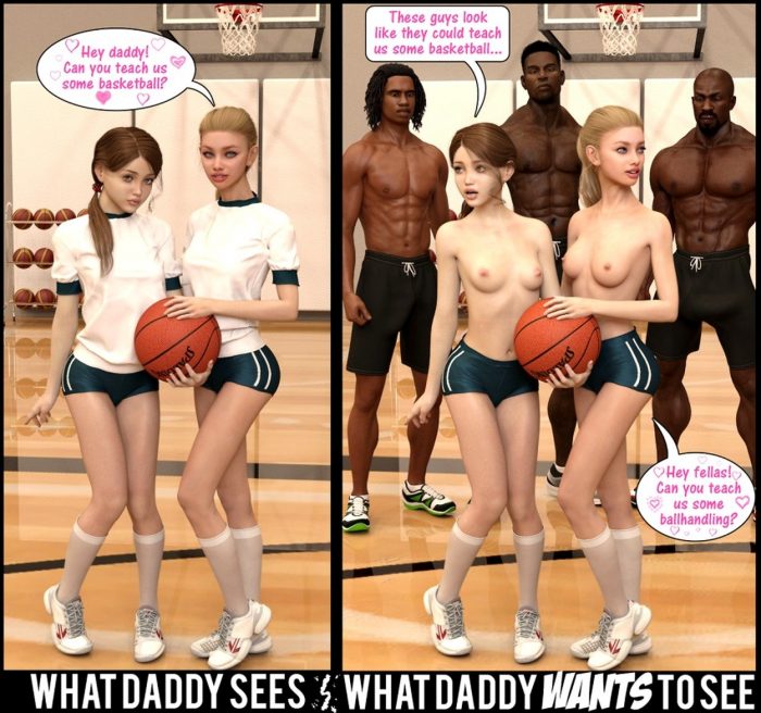 What Daddy Sees Darklord Interracial Porn Comics-01