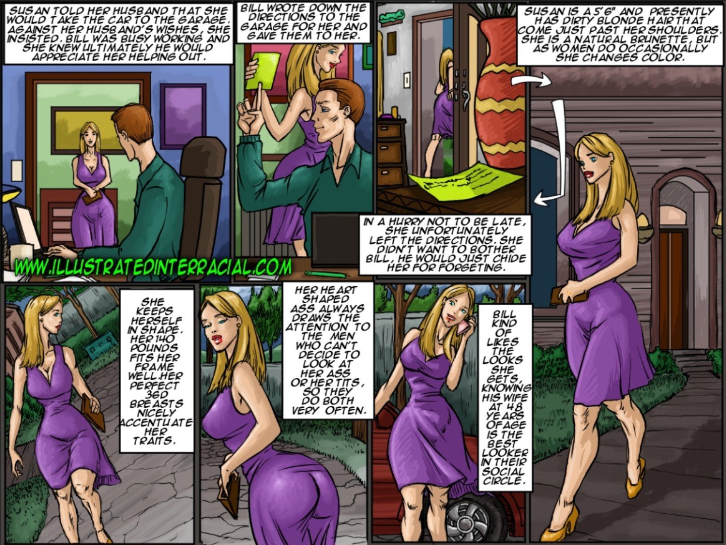 Cartoon Hardcore Interracial Dp - Wifelvrman â€“ The Good Wife â€“ Illustrated Interracial C ... | Top Hentai  Comics