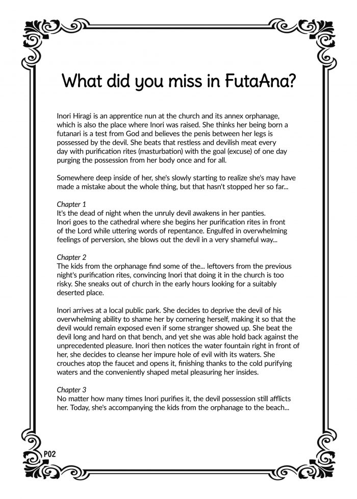 FutaAna A Certain Futanari Nuns Anal Masturbation Records Chapter three-03