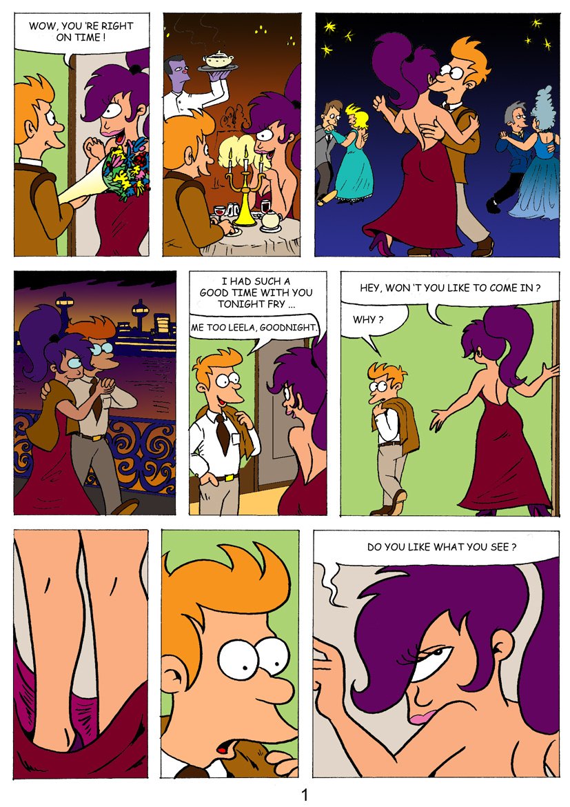 827px x 1170px - Love and Marriage with Futurama â€“ Short Fancomics | Top Hentai Comics