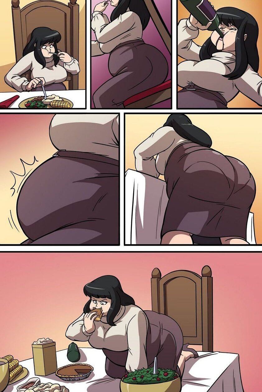 Belly inflation comic porn