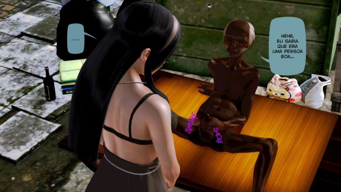 3D Interracial Comic Act of Charity-07