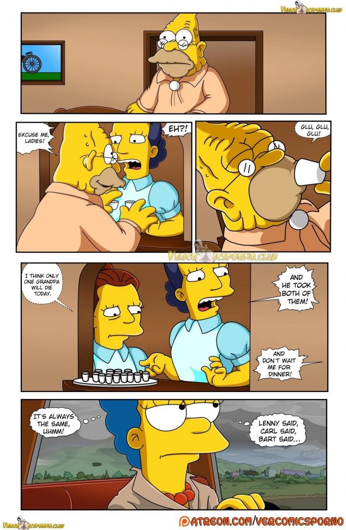 Drah Navlag Grandpa And Me The Simpsons-09