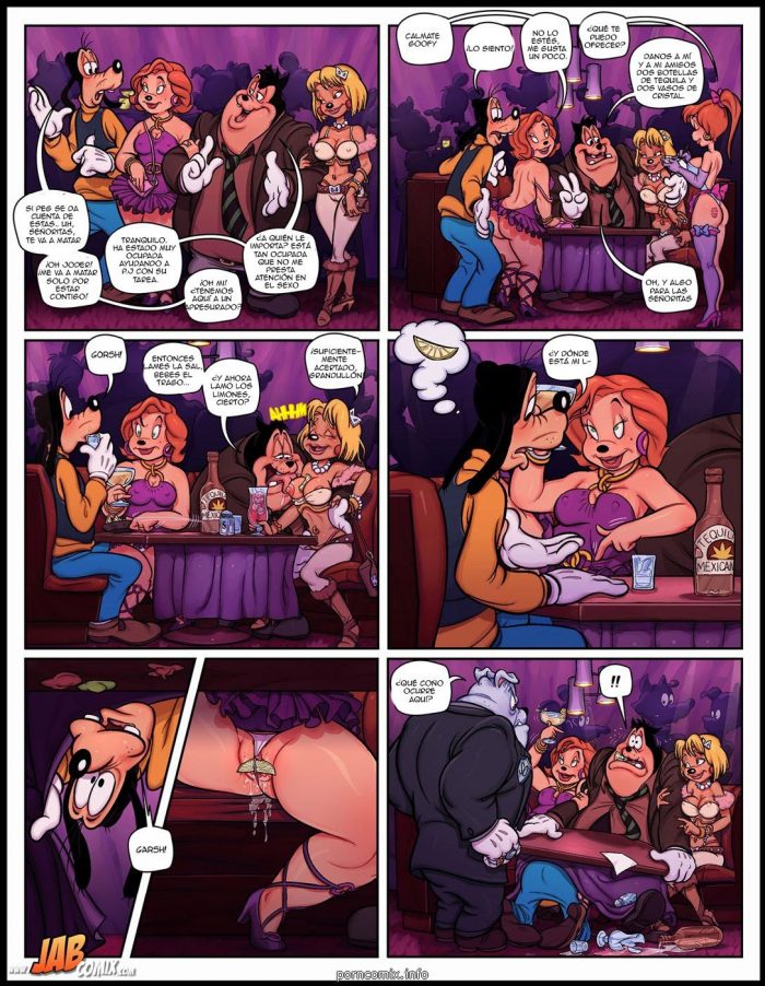 Disney Lesbian Incest - Disney XXX Goof Trap Incest-08 | Top Hentai Comics