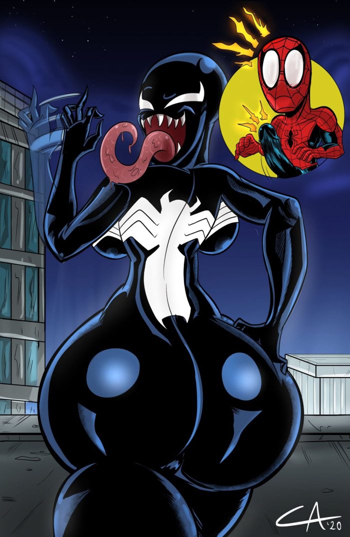Ameizing Lewds Thicc Venom Spider Ma-01