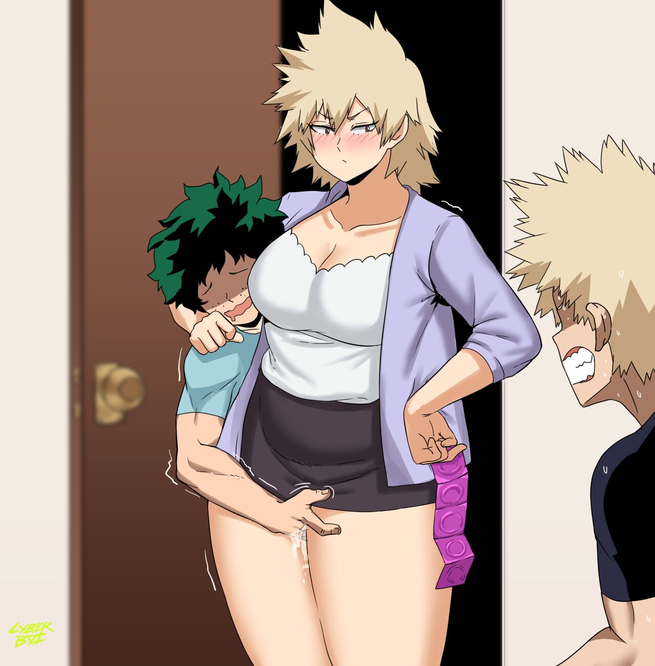 Deku and mitsuki porn