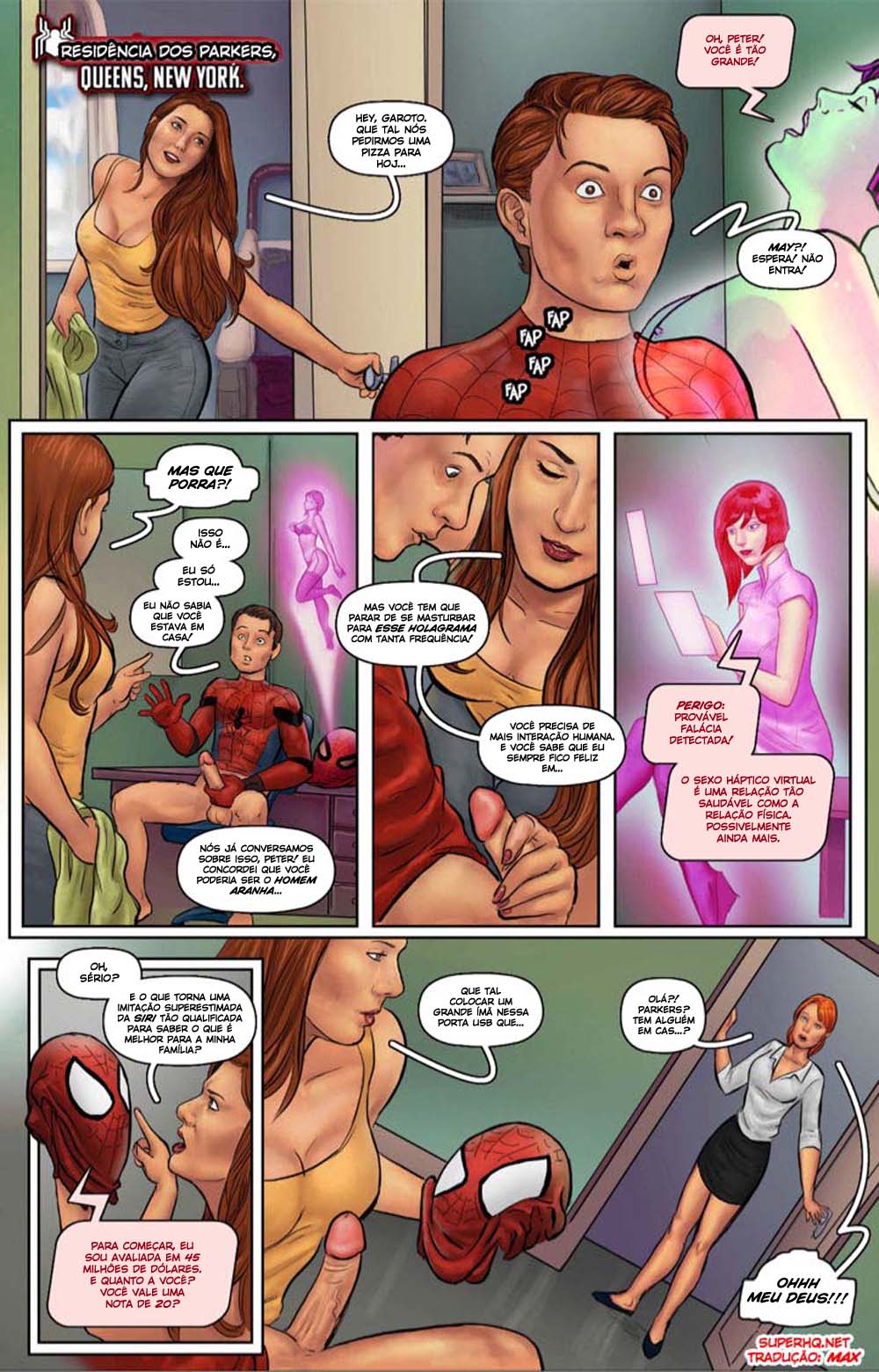 Hitting The Potts â€“ Spider-Man Porn Parody | Top Hentai Comics