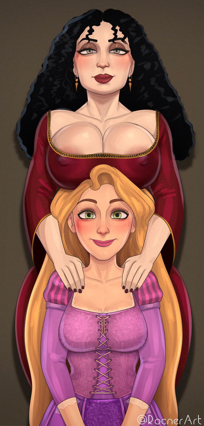 [Rocner] Mother Gothel x Rapunzel (Tangled)