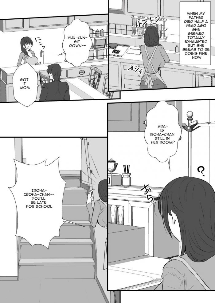 Mokko Ritchie Oyakodon Gibo to Gimai wa Ore no Chinpo Hanare ga Dekinai-06