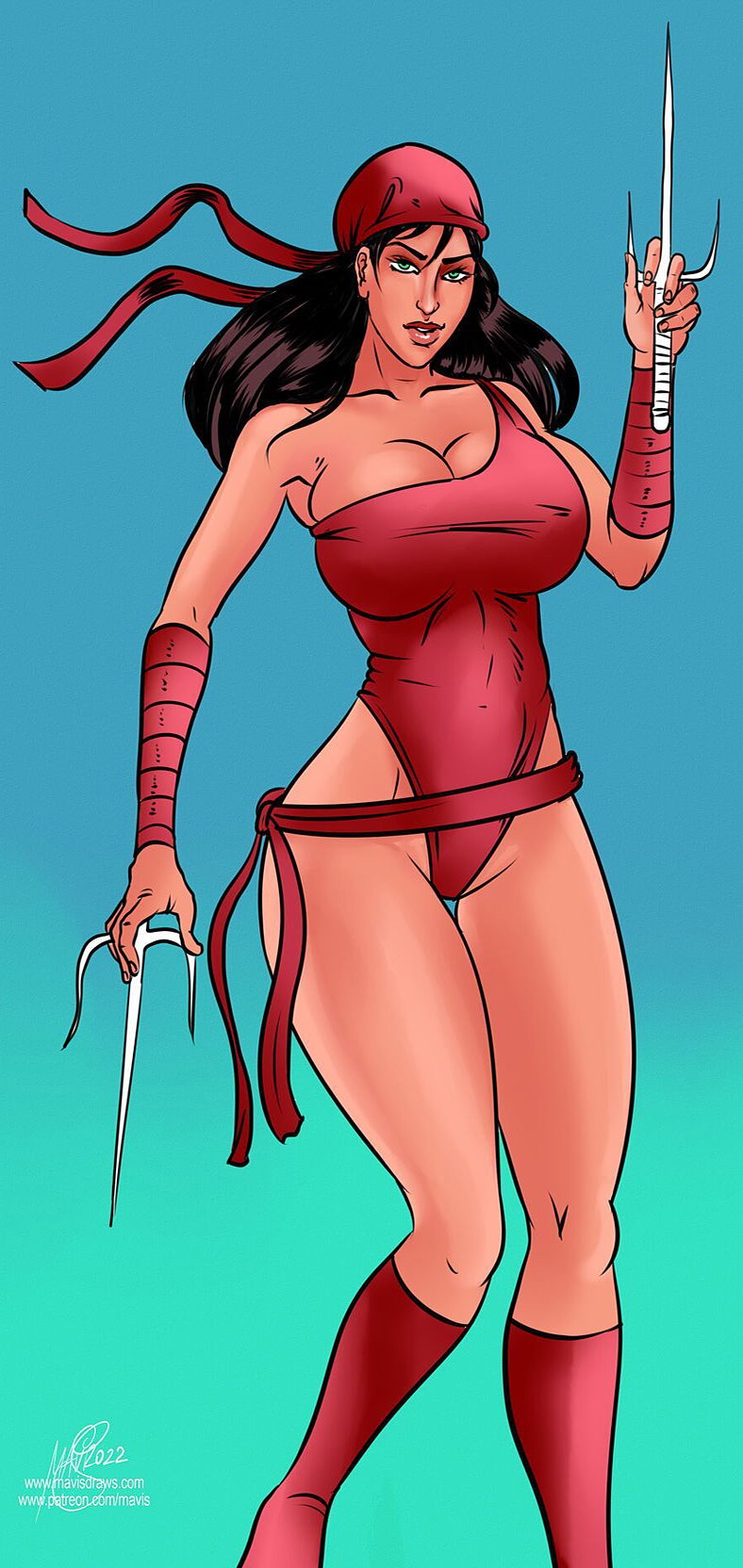 Battle Of Supes – Elektra vs Harley Quinn