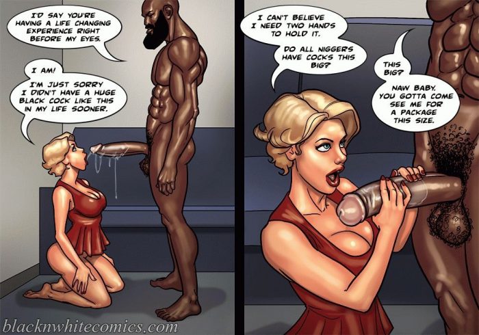 BlacknWhite Art Class part two Interracial Sex Comics-13