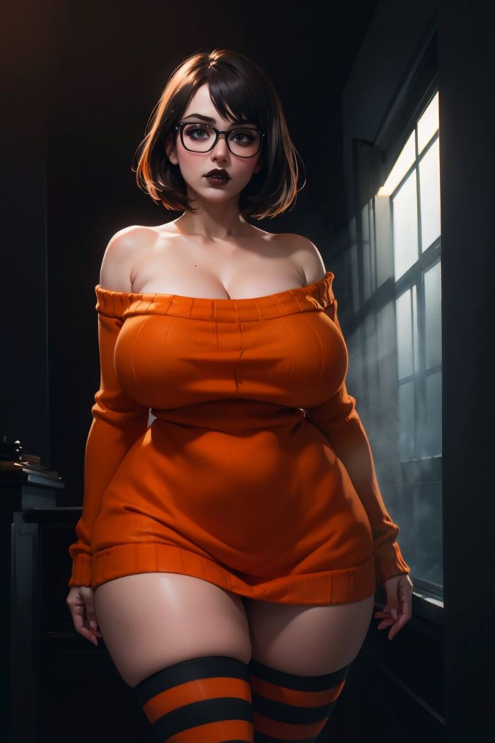 Goth Velma Dinkley AI Generated-06