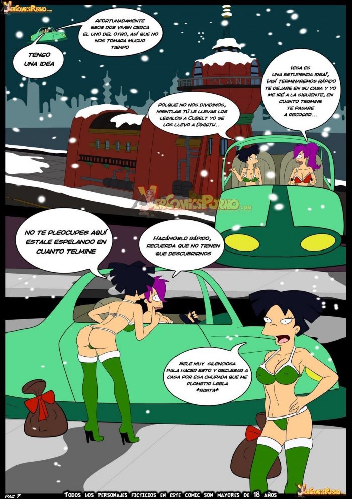Futurama xxx Entrega de Navidad-07