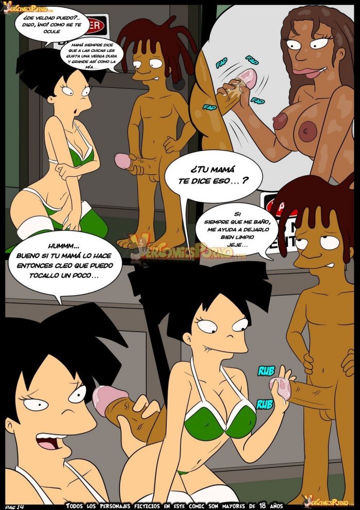 Futurama xxx Entrega de Navidad-14
