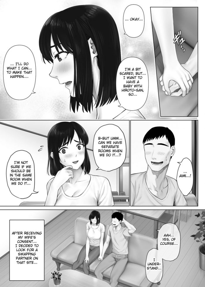 Mitsumitsu Niku LeveChi na Swapping Seiheki ni Mezameru Otto Hen-10