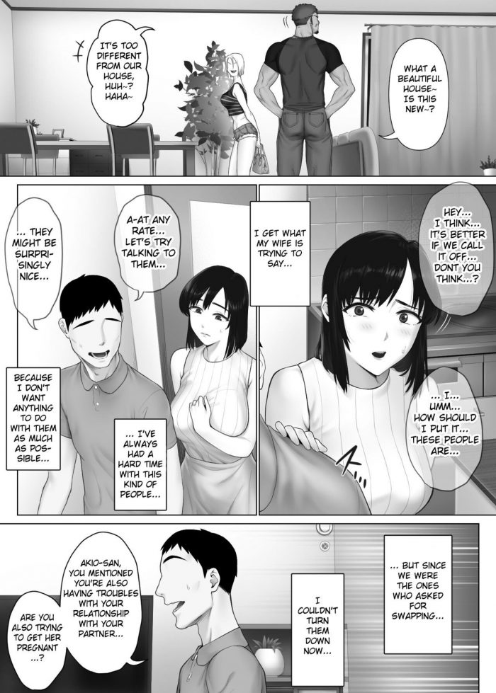 Mitsumitsu Niku LeveChi na Swapping Seiheki ni Mezameru Otto Hen-15