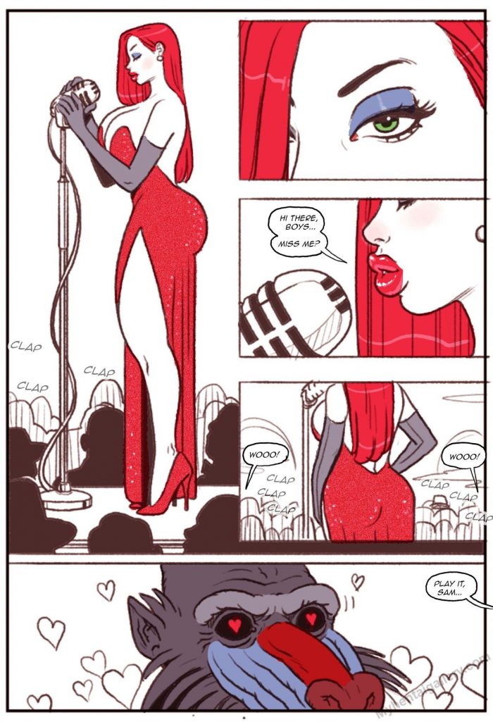 Mandrill Who Fucked Jessica Rabbit Impreg Edition-04