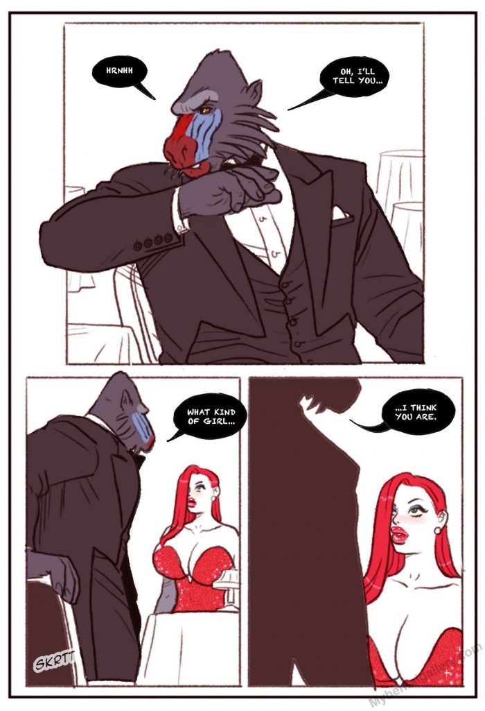 Mandrill Who Fucked Jessica Rabbit Impreg Edition-18