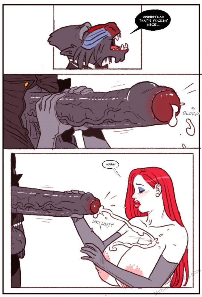 Mandrill Who Fucked Jessica Rabbit Impreg Edition-33