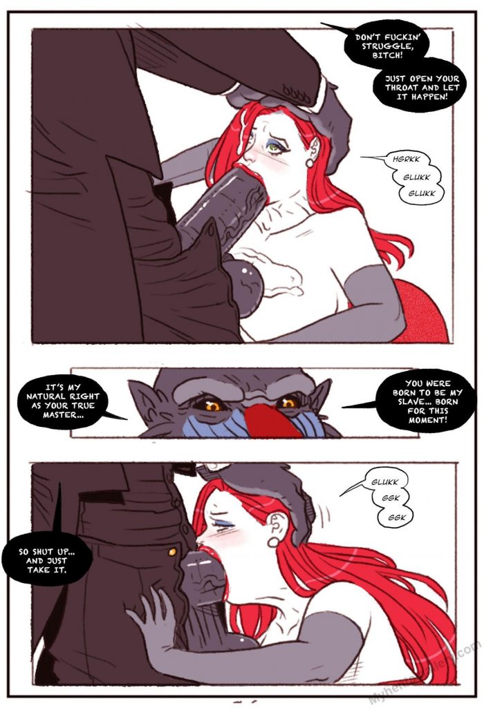 Mandrill Who Fucked Jessica Rabbit Impreg Edition-57