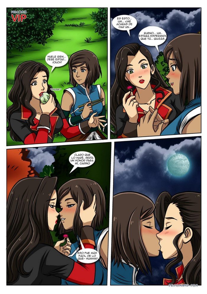 Avatar xxx Korra y Asami haciendo el Amor-03