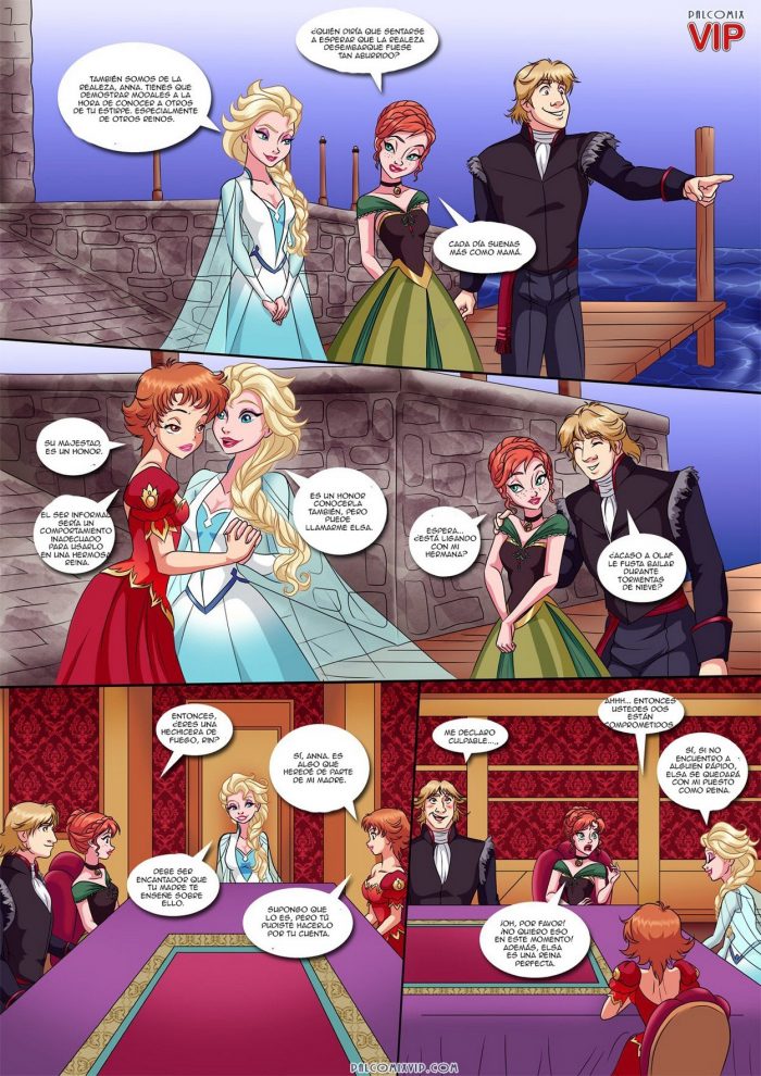 PalComix Princesa Elsa Follando Frozen-01