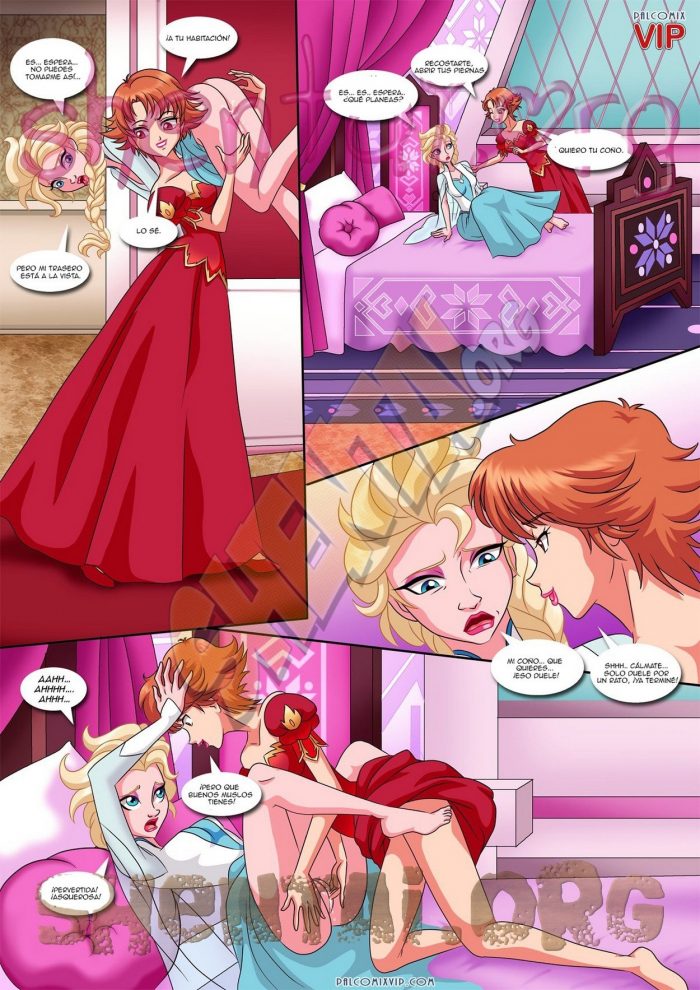PalComix Princesa Elsa Follando Frozen-05