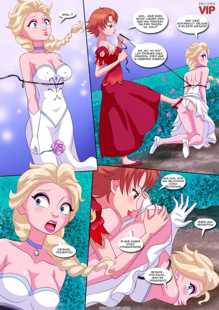 PalComix Princesa Elsa Follando Frozen-12