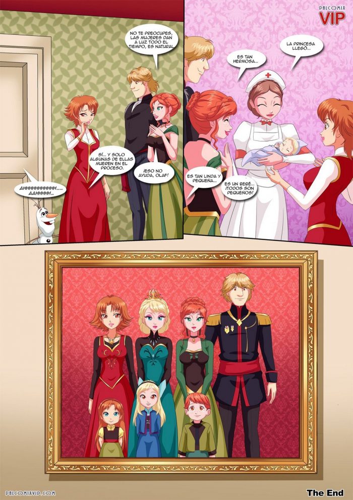 PalComix Princesa Elsa Follando Frozen-22