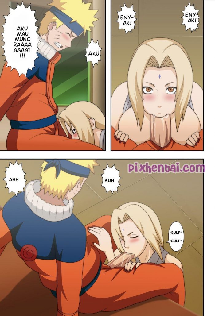 Naruto and Tsunade Sex in the Office of Hokage-13